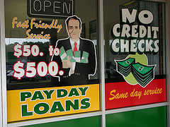 Payday Loan Place Window Graphics