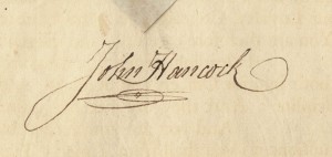 John Hancock's Signature